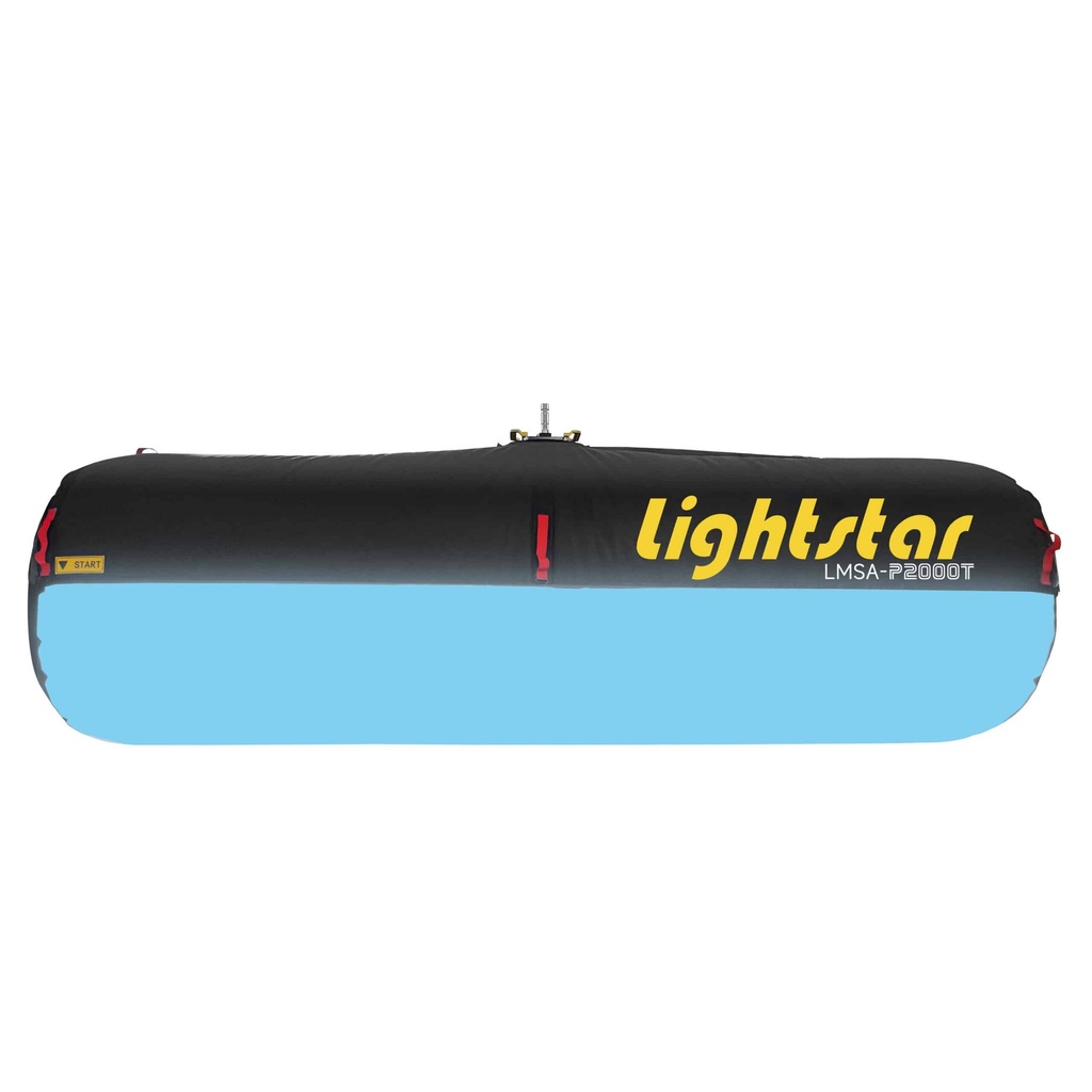 Lightstar - Kit Ballon Airlite Tube RGBWW LED (2000W) Lumenradio et Flightcase