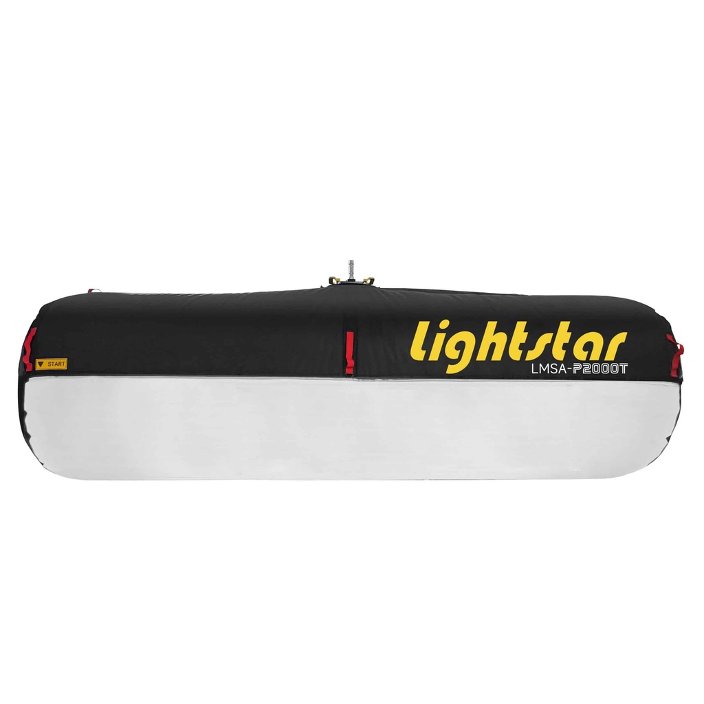 Lightstar - Kit Ballon Airlite Tube RGBWW LED (2000W) Lumenradio et Flightcase