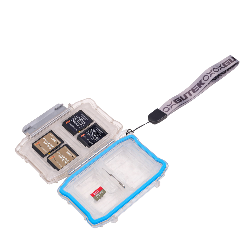 Gutek - Memory Card Case (Transparent）