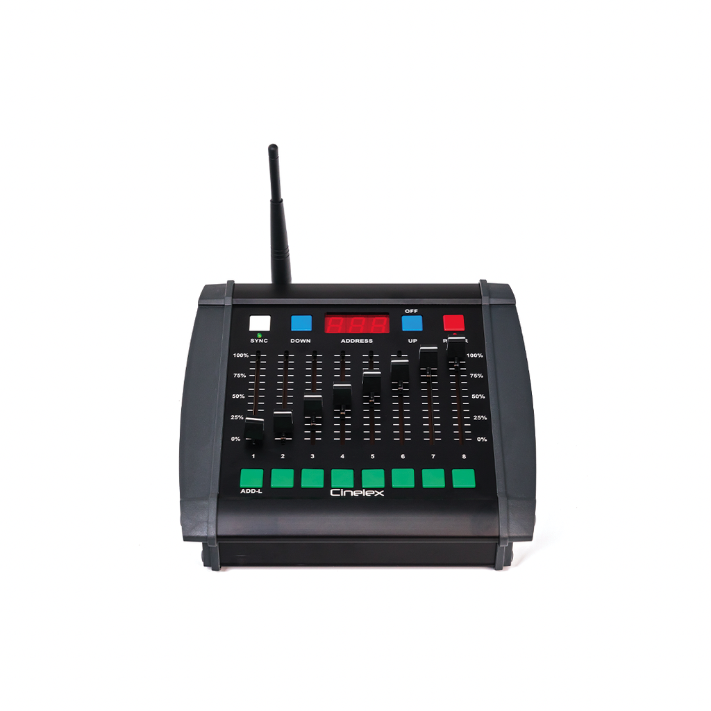 Cinelex - Portable Wireless DMX Control Desk