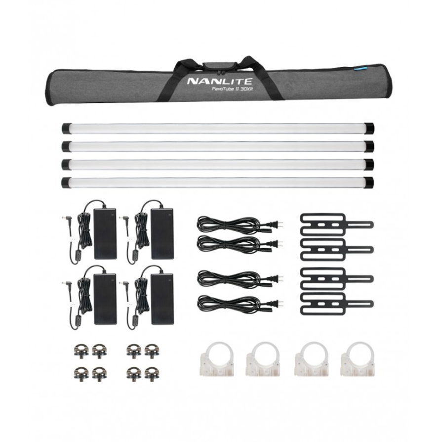 Nanlite - Pavotube II 30XR 4Kit RGBWW Tubelight