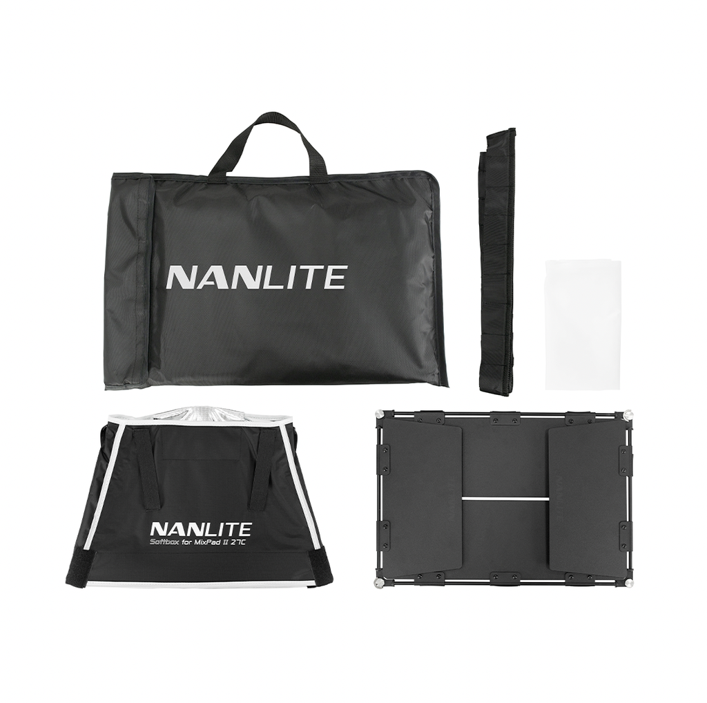 Nanlite - Barndoor with softbox for Mixpad II 27C