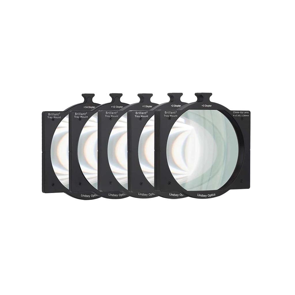 Lindsey Optics - Set of Seven 4x5.65" Blue Rota-Streak™™ Filters