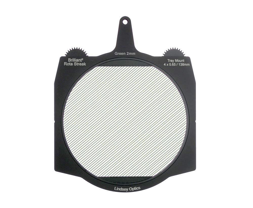 Lindsey Optics - Brilliant² 4x5.65" Rota-Streak™ GREEN 2mm