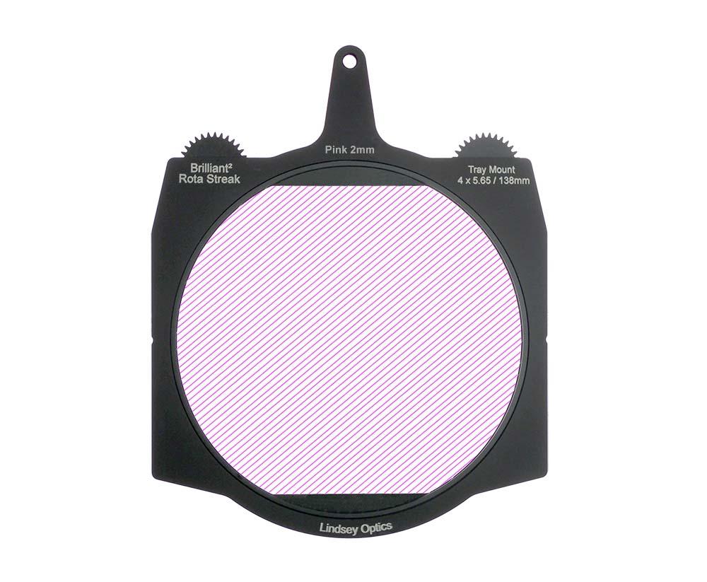 Lindsey Optics - Brilliant² 4x5.65" Rota-Streak™ PINK 2mm