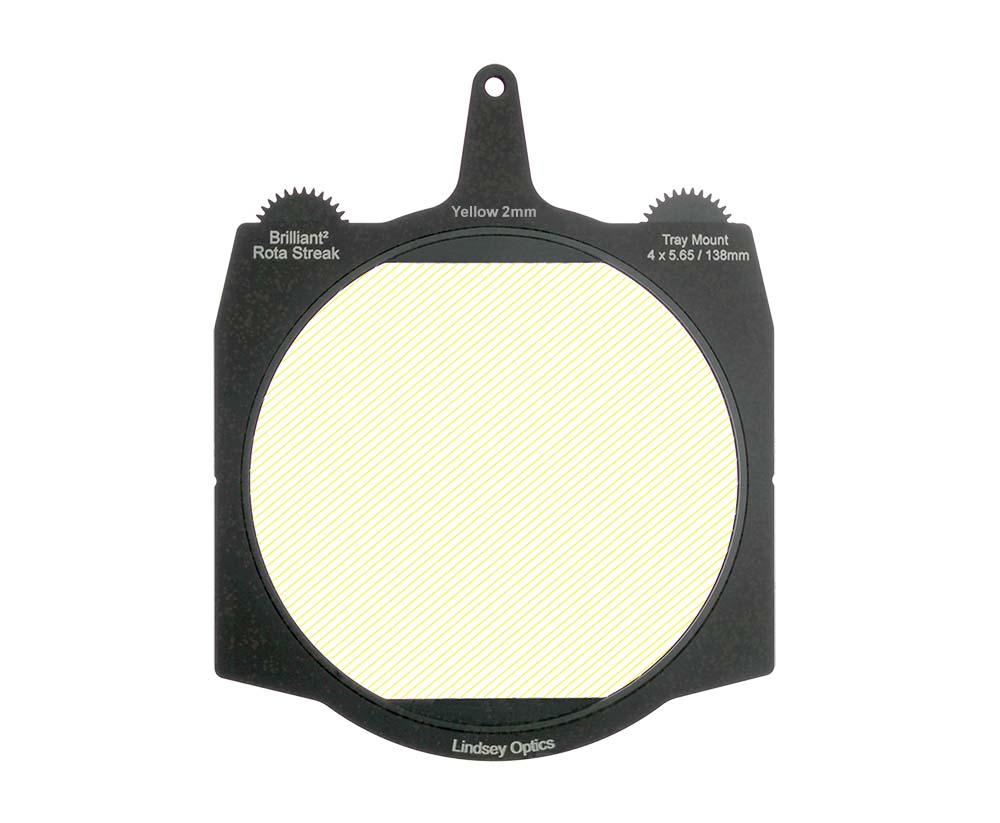 Lindsey Optics - Brilliant² 4x5.65" Rota-Streak™ YELLOW 2mm