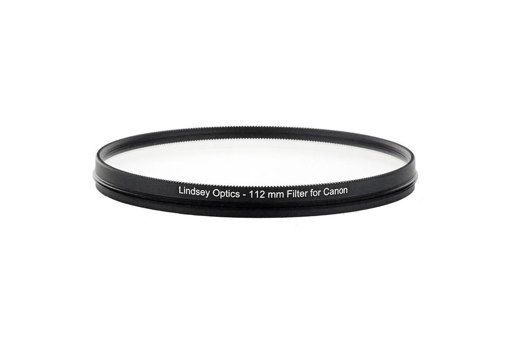 Lindsey Optics - 112mm Filtre Clear pour Canon Cine-Servo 17-120 Zoom