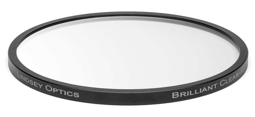 Lindsey Optics - 138mm Round  Brilliant Filtre Clear avec revêtement Anti-Reflets