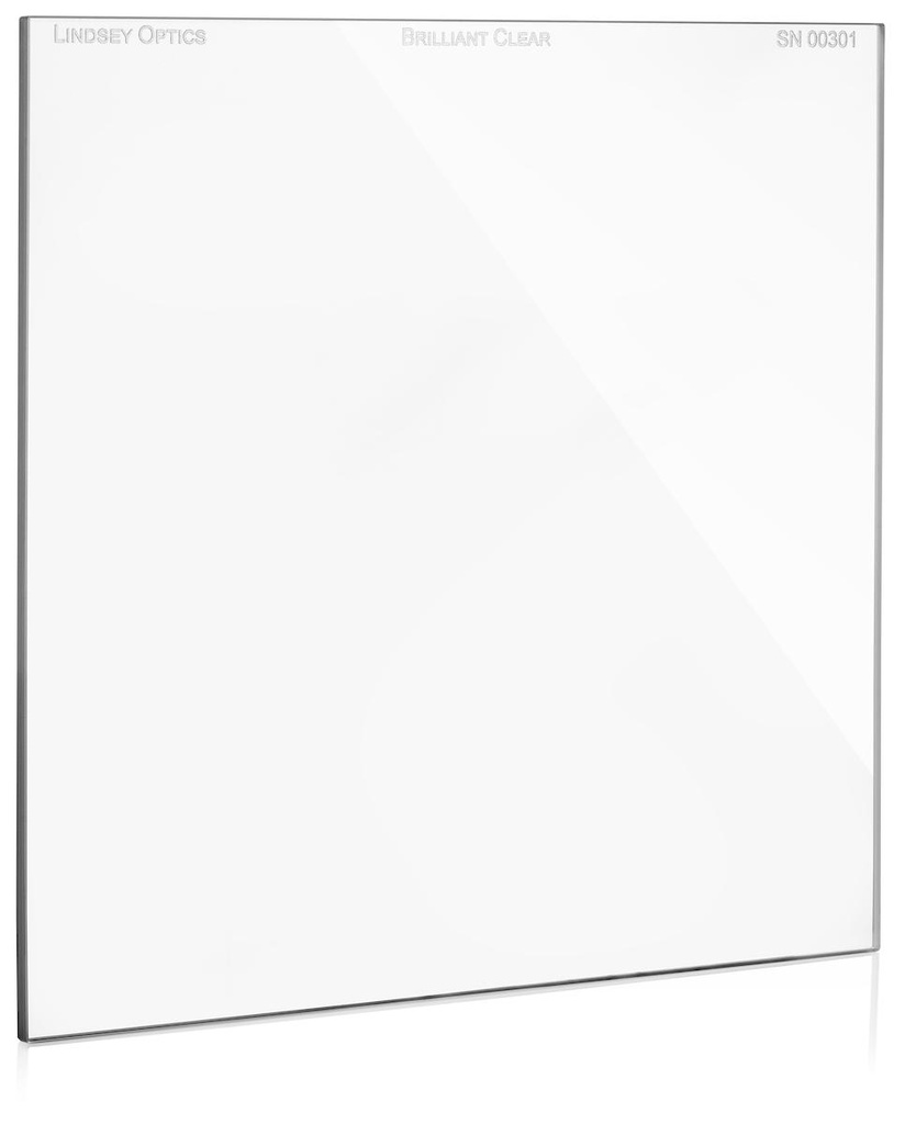 Lindsey Optics - 4" x 4" Brilliant Filtre Clear avec revêtement Anti-Reflets