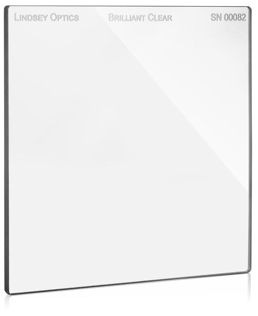 Lindsey Optics - 5.65" x 5.65" Brilliant Filtre Clear avec revêtement Anti-Reflets