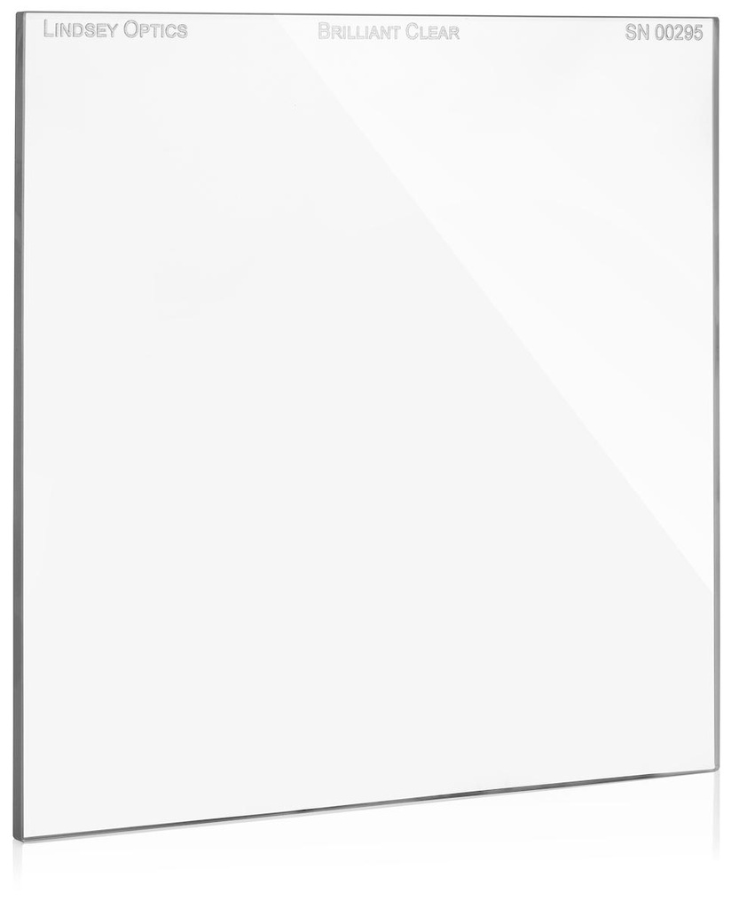 Lindsey Optics - 6.6" x 6.6"  Brilliant Filtre Clear avec revêtement Anti-Reflets