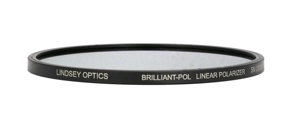 Lindsey Optics - 4.5" Round Brilliant-Pol Circular Polarizer with Anti-Reflection Coating