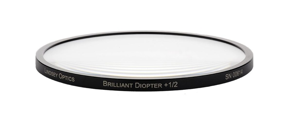 Lindsey Optics - 4.5" Brilliant Close-Up Lens Diopter +1/2