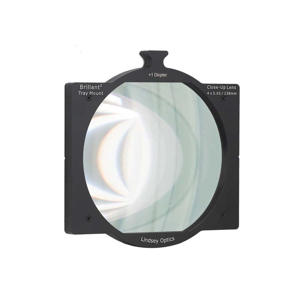 Lindsey Optics - 4 "x5.65" +1 Dioptrie Brilliant² Objectif Close-Up monté sur plaque