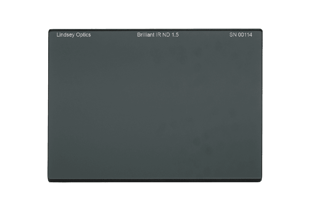 Lindsey Optics - 4" x 5.650" Filtre Brilliant FS IR ND 1.5 avec traitement antireflet