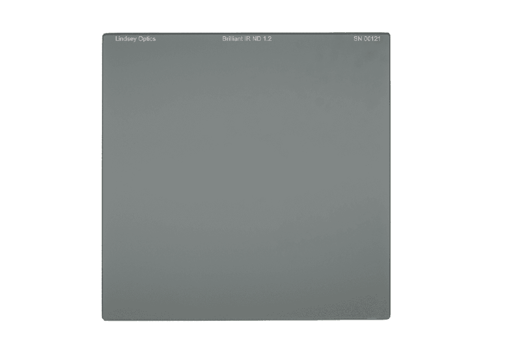 Lindsey Optics - 6.6" x 6.6" Filtre Brilliant FS IR ND 1.2 avec traitement antireflet