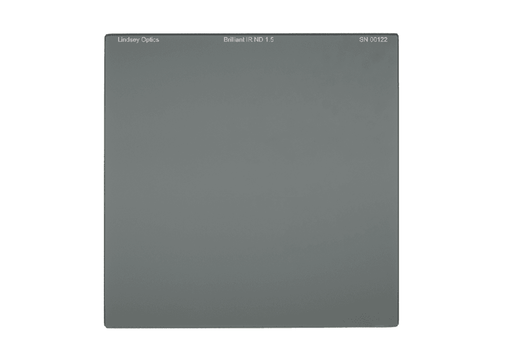 Lindsey Optics - 6.6" x 6.6" Filtre Brilliant FS IR ND 1.5 avec traitement antireflet