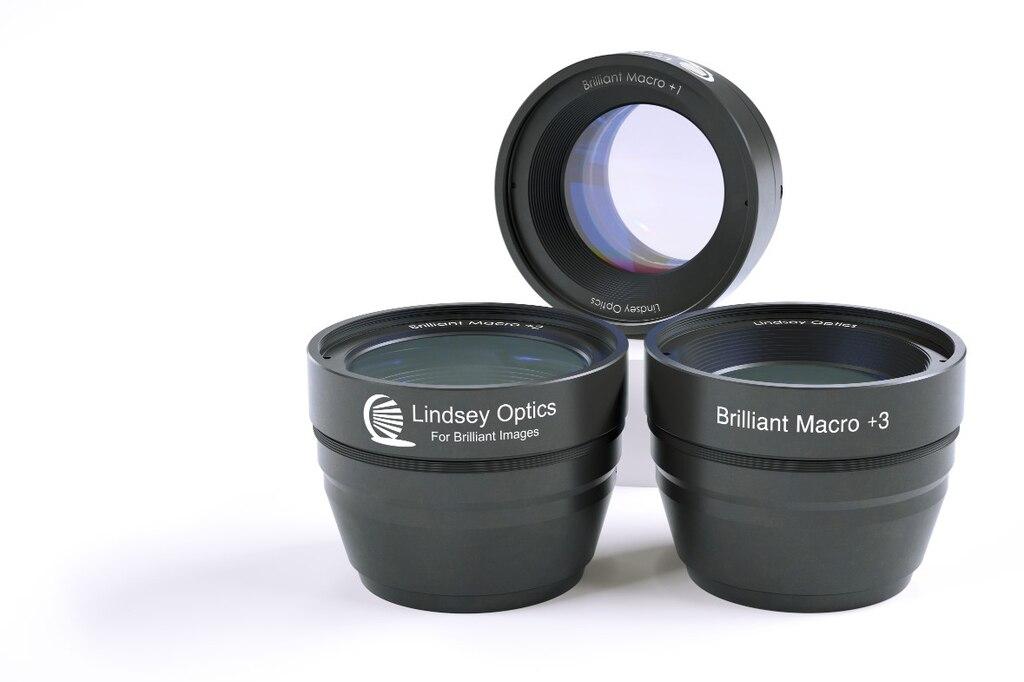 Lindsey Optics - Kit de 3 objectifs Brilliant Macro avec étui