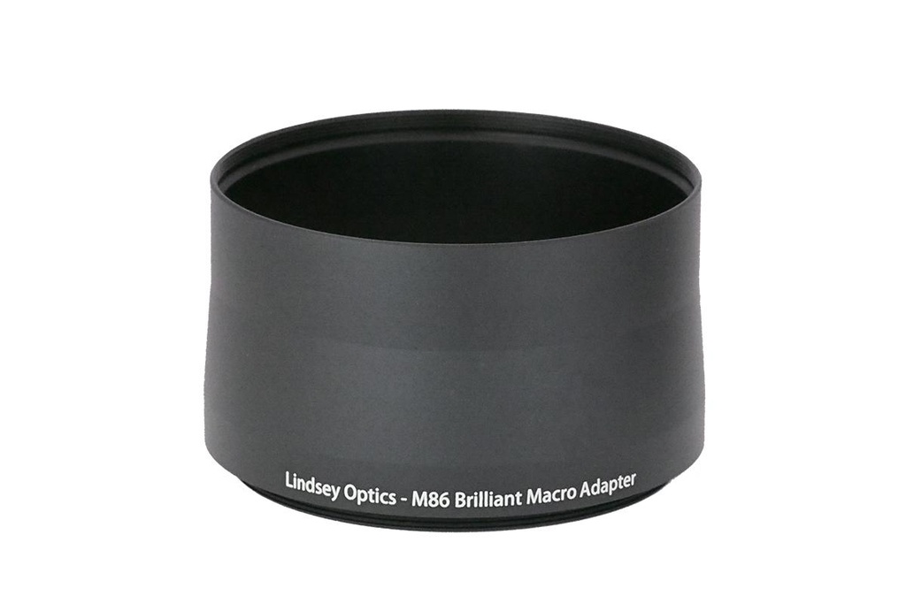 Lindsey Optics - Adaptateur brillant - M86 x 0,75 x 56L