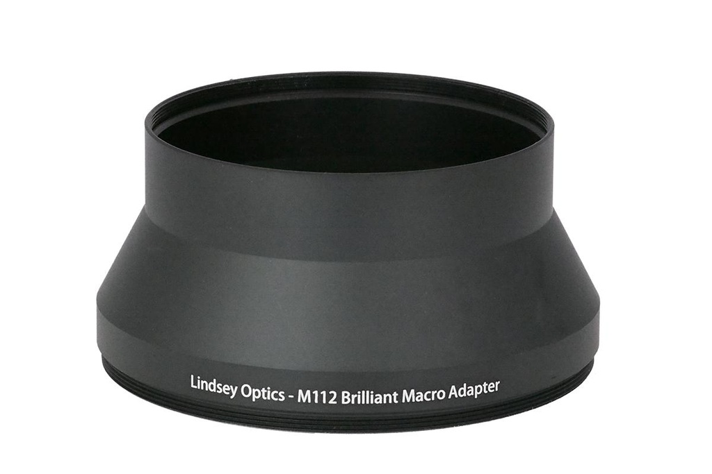 Lindsey Optics - Adaptateur brillant - M112 x 1,0 x 56L