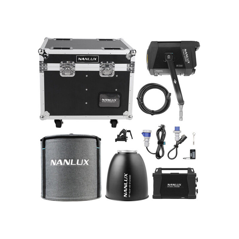 Nanlux - Projecteur Evoke 2400B avec Flight Case et Reflecteur en sac