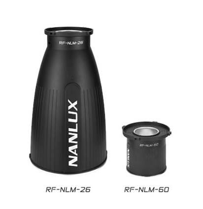 Nanlux - 26 and 60 degrees reflectors for Evoke 1200