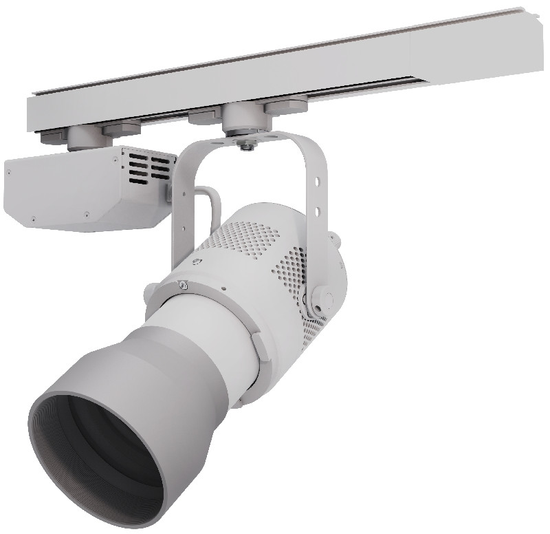 Fiilex - P3S Spot Light (20°) pour rail, RGBWW, Blanc