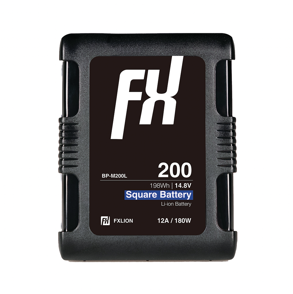 Fxlion - Cool Blue Smart Square Battery - 14.8V / 198Wh V-Mount Battery