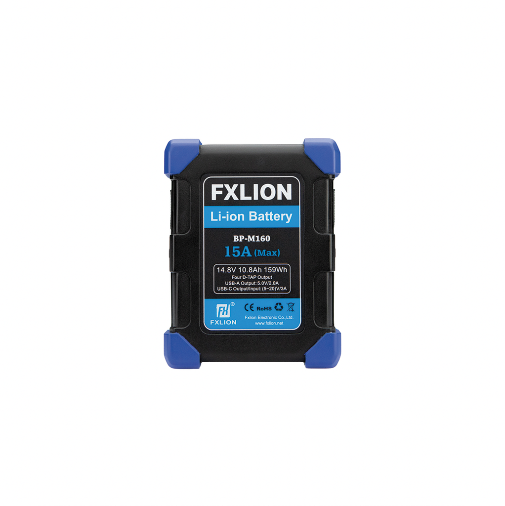 Fxlion - Shockproof 160Wh V-Mount battery 15A, 4xD-tap