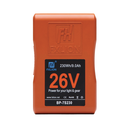 Fxlion - 26V V-Mount battery, 230WH | high current battery