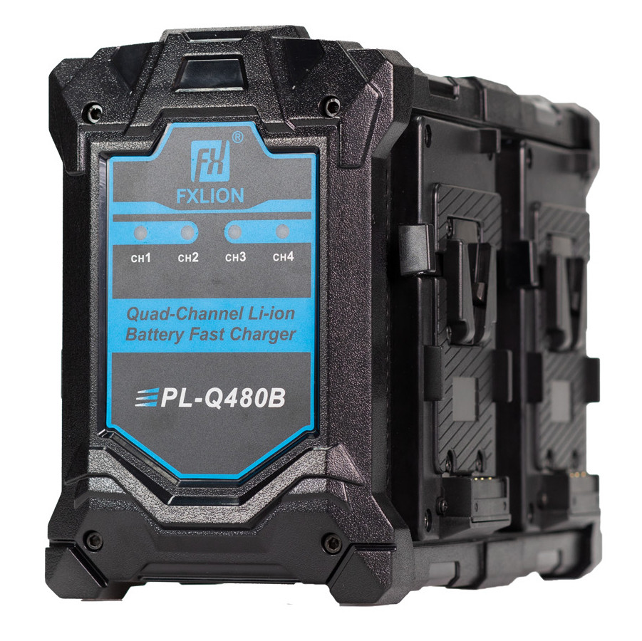 Fxlion - Quad-channel Deck Li-ion Battery Fast Charger