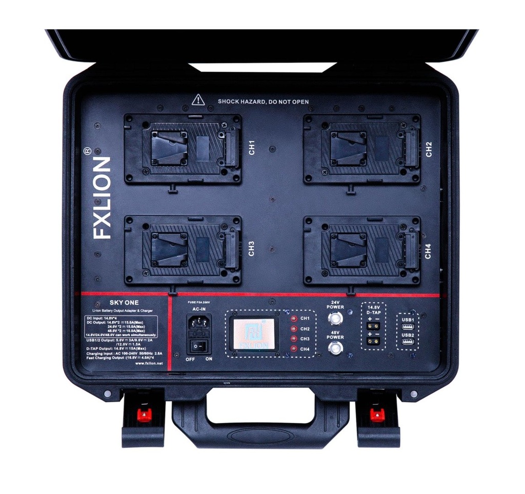 Fxlion - Valise coupleur/chargeur batteries Vmount