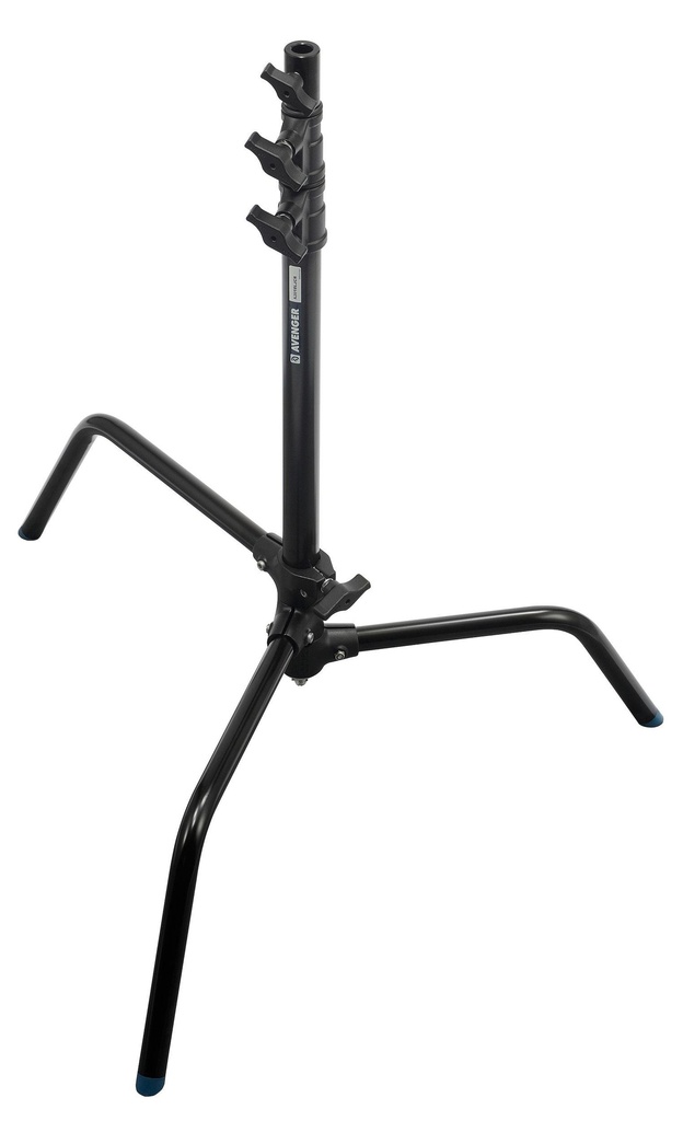 Avenger - Pied C-Stand 1,8 m, base à jambe coulissante, noir