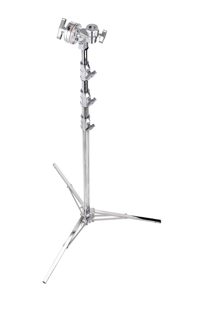 Avenger - Pied 59 avec rotule, 590 cm, acier finition chrome