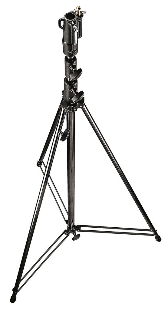 Manfrotto - Black Tall 3-Sections Stand 1 Levelling Leg