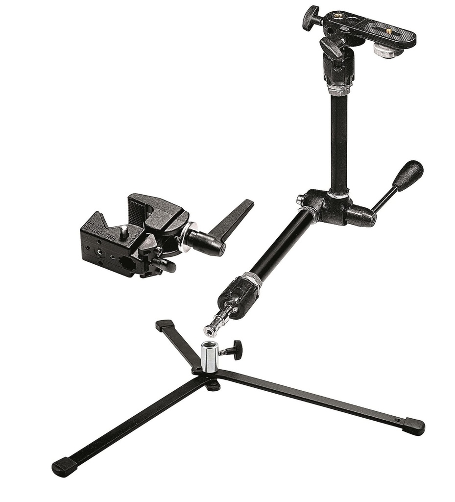 Manfrotto - Magic Arm Kit With Base, Super Clamp And Bracket