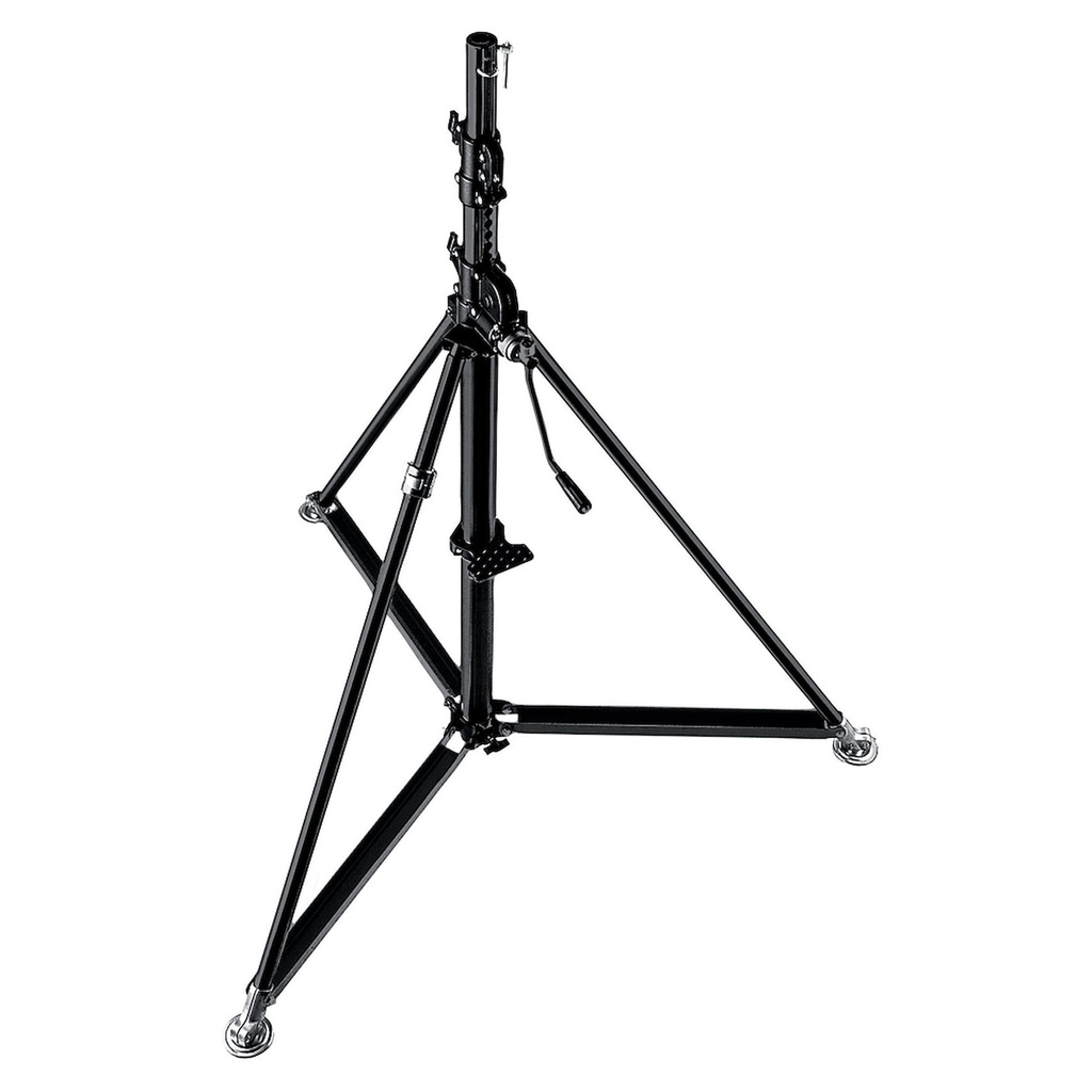 Manfrotto - Black Stainless Steel Super Wind Up Stand