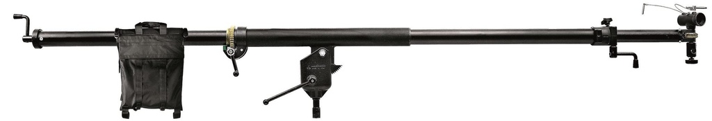 Manfrotto - Mega Boom Black, Telescopic With Remote Pan, Tilt And Rotate