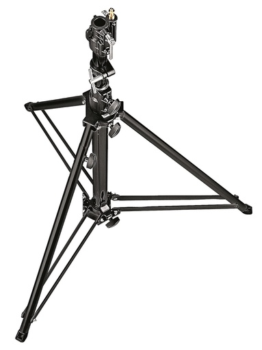 [070BU] Manfrotto - Black Aluminium Follow Spot Stand