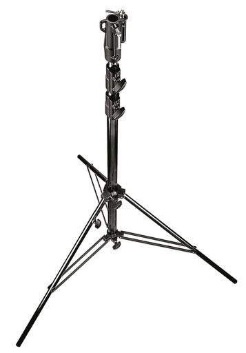 [126BSU] Manfrotto -  Heavy Duty Stand, Black, Black Steel