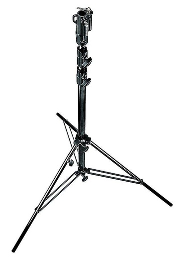 [126BSUAC] Manfrotto - Heavy Duty Stand, Black, Air-Cushioned, Black Steel