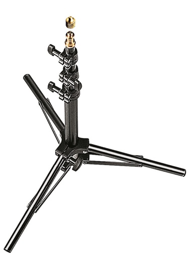 [156BLB] Manfrotto - Black Aluminium Low Mini Pro Stand