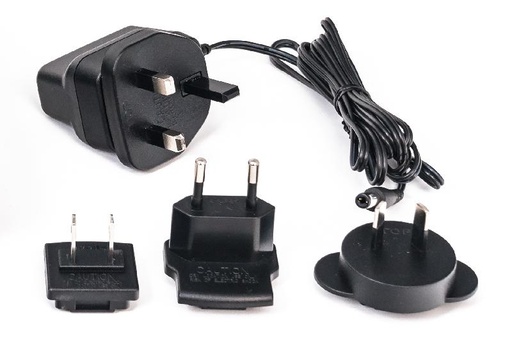 [CL-PSU] Cinelex - Chargeur multi-prises pour TRX & DESK-TX8 (Prises UK, US & EU)