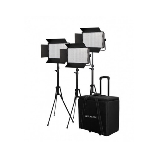 [1200CSA-3-Kit] Nanlite - 1200CSA 3 Kit LED Studio Light