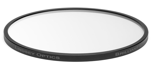 [L-45-CLEAR-AR] Lindsey Optics - 4.5" Round Brilliant Clear Filter with Anti-Reflection Coating