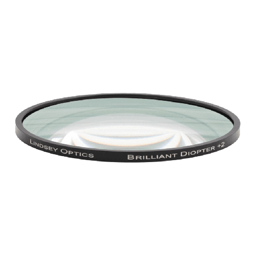 [L-45-DIOPTER2-AR] Lindsey Optics - 4.5" Brilliant Close-Up Lens Diopter +2