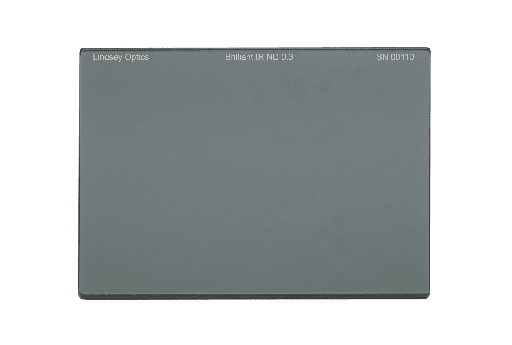 [L-4565-ND03-IR-AR] Lindsey Optics - 4" x 5.650" Filtre Brilliant FS IR ND 0.3 avec traitement antireflet