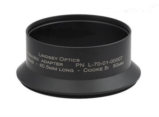 [L-70-01-00007] Lindsey Optics - Adaptateur brillant - M105 x 0,75 x 44,5L