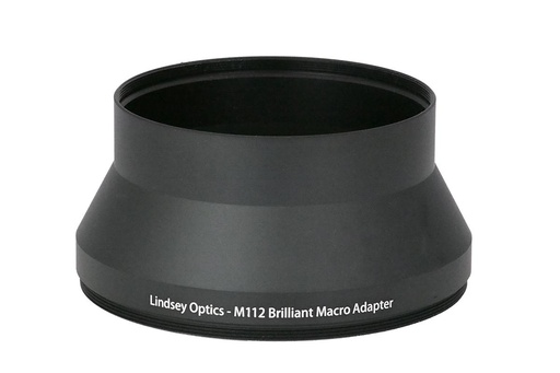 [L-70-01-00057] Lindsey Optics - Adaptateur brillant - M112 x 1,0 x 56L