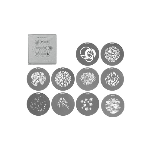 [AS-GB-A-SET2] Nanlux - Set de GOBO 2 pour PJ-NLM-15-30